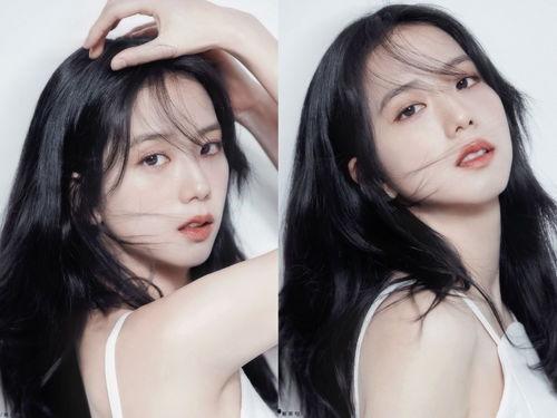 金智秀最新爆料照片,时尚魅力尽显!